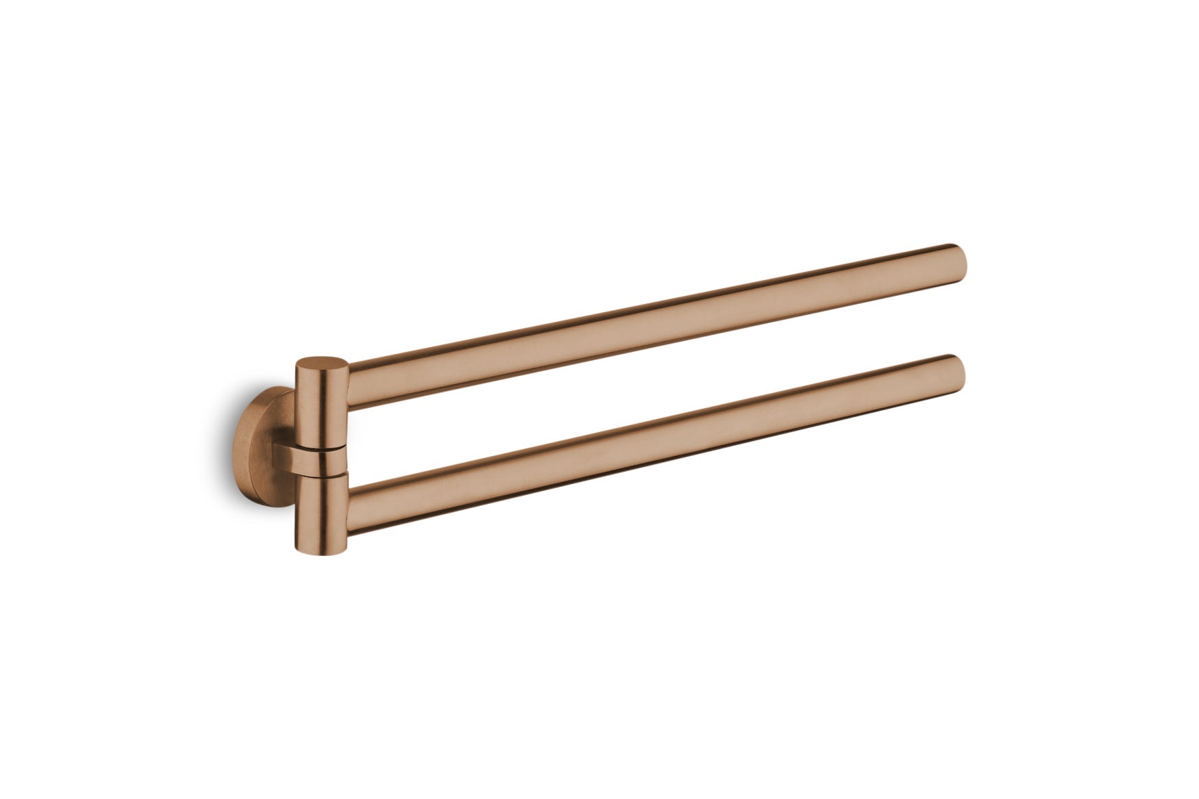 Lagoo - Garda - Draaibare handdoekhouder - Geborsteld Koper PVD - G6106BK