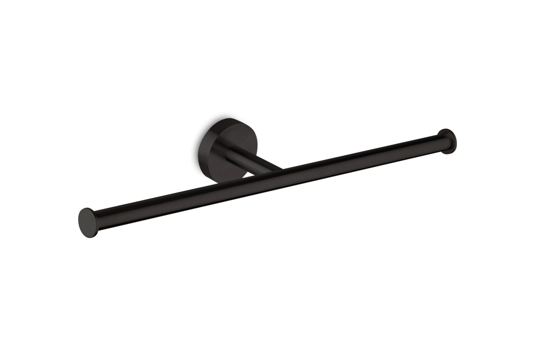 Lagoo - Garda - Dubbele toiletrolhouder - Mat Zwart - G6112MB