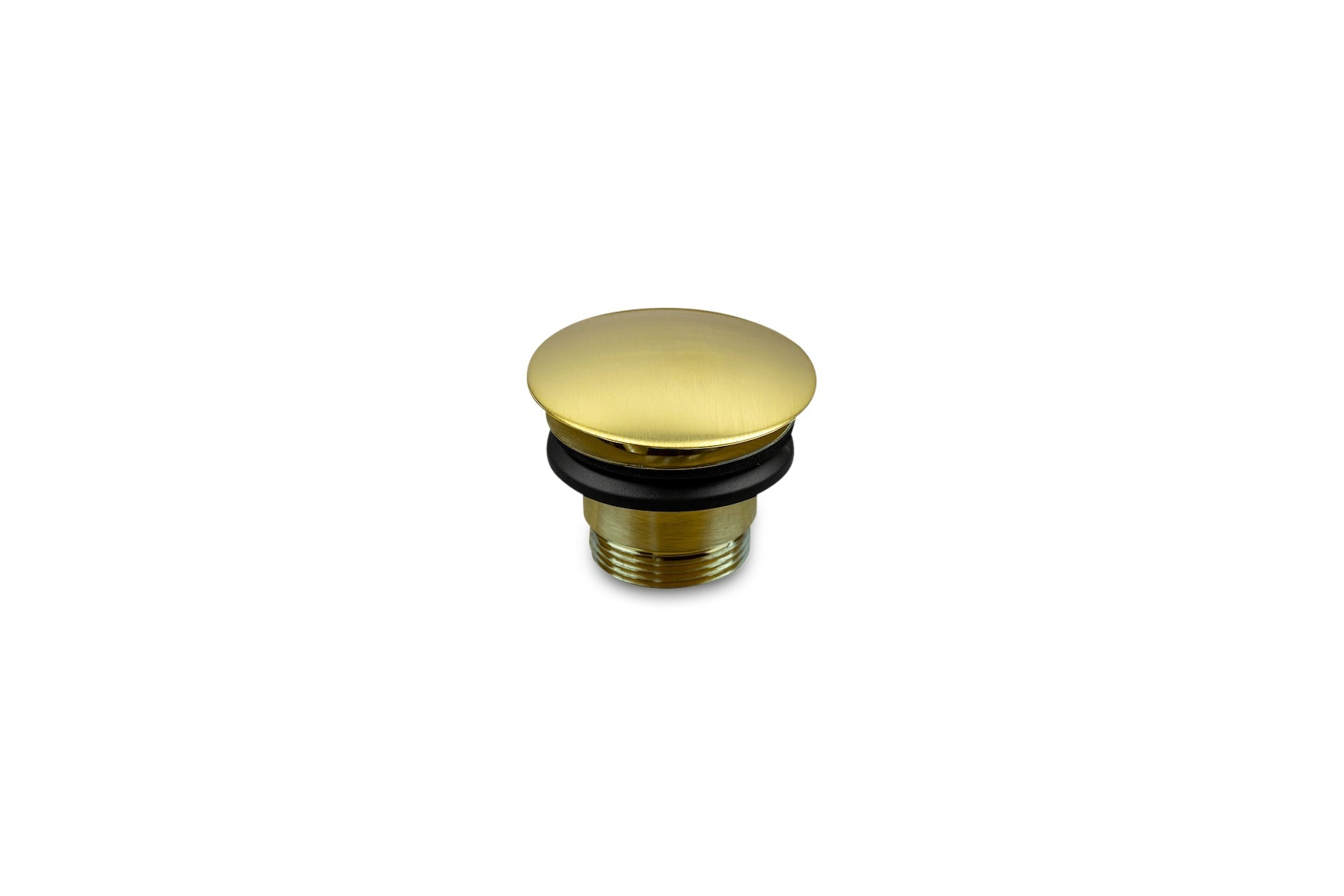 Lagoo - Garda - Clickplug met schroef - Geborsteld Messing PVD - G6117BB