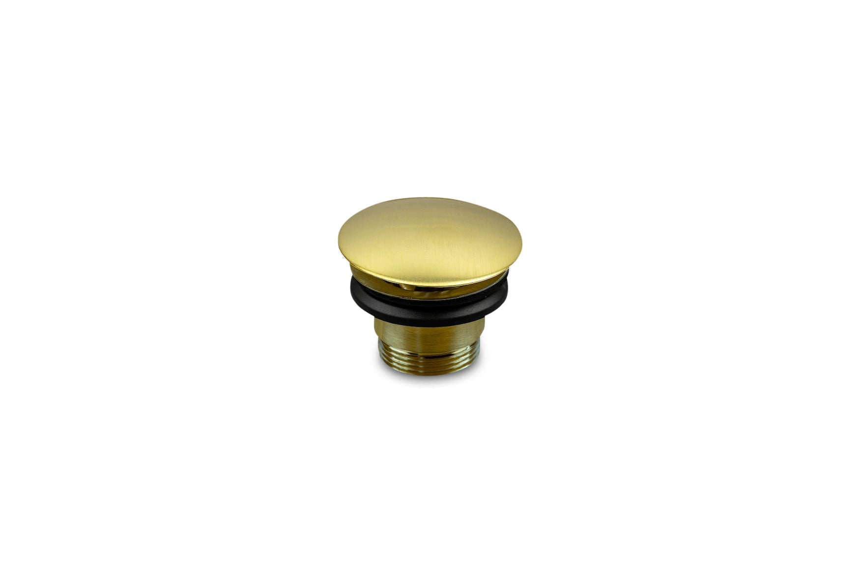 Lagoo - Garda - Always open plug met schroef - Geborsteld Messing PVD - G6118BB