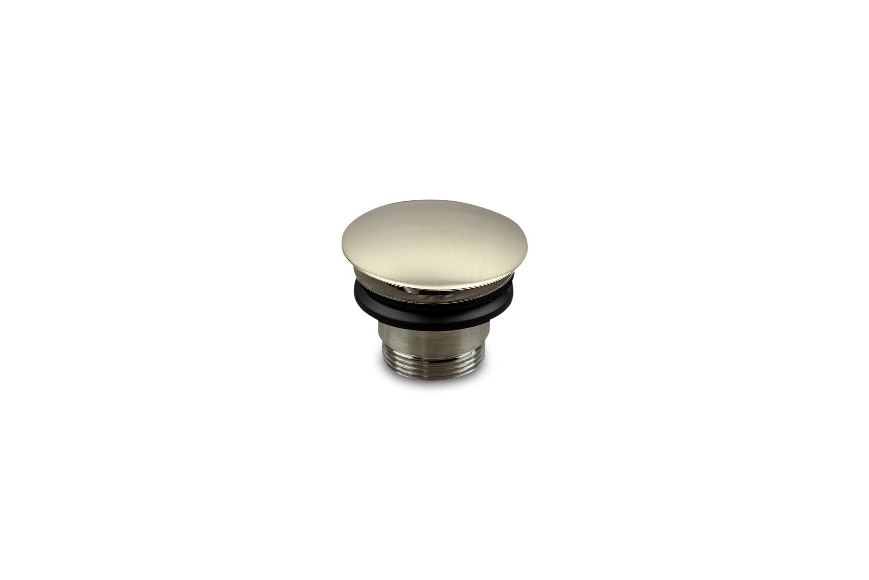 Lagoo - Garda - Always open plug met schroef - Geborsteld Nikkel - G6118BN