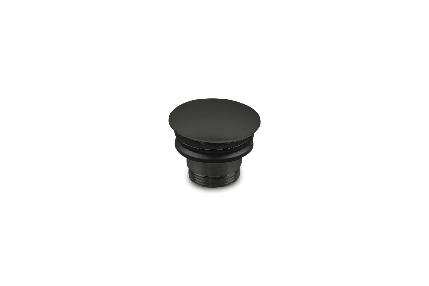 Lagoo - Garda - Always open plug met schroef - Mat Zwart - G6118MB