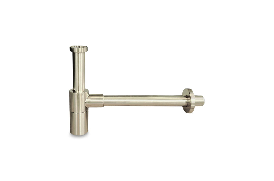 Lagoo - Garda - Universele design sifon - Geborsteld Nikkel - G6119BN