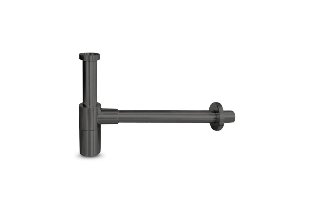 Lagoo - Garda - Universele design sifon - Geborsteld Gun Metal PVD - G6119GM