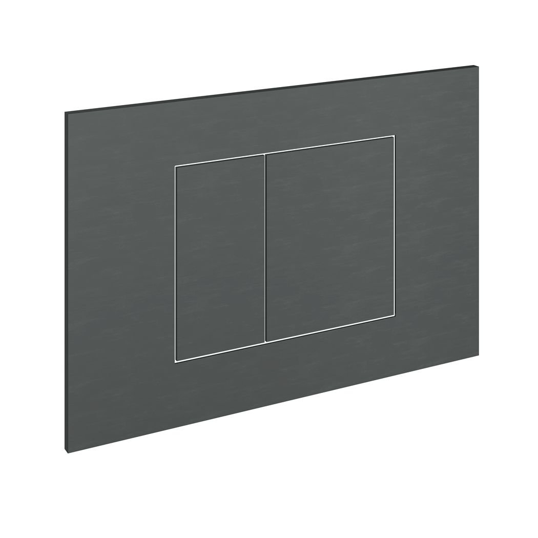 Hotbath &More BAS320 bedieningspaneel - Geborsteld Gunmetal PVD