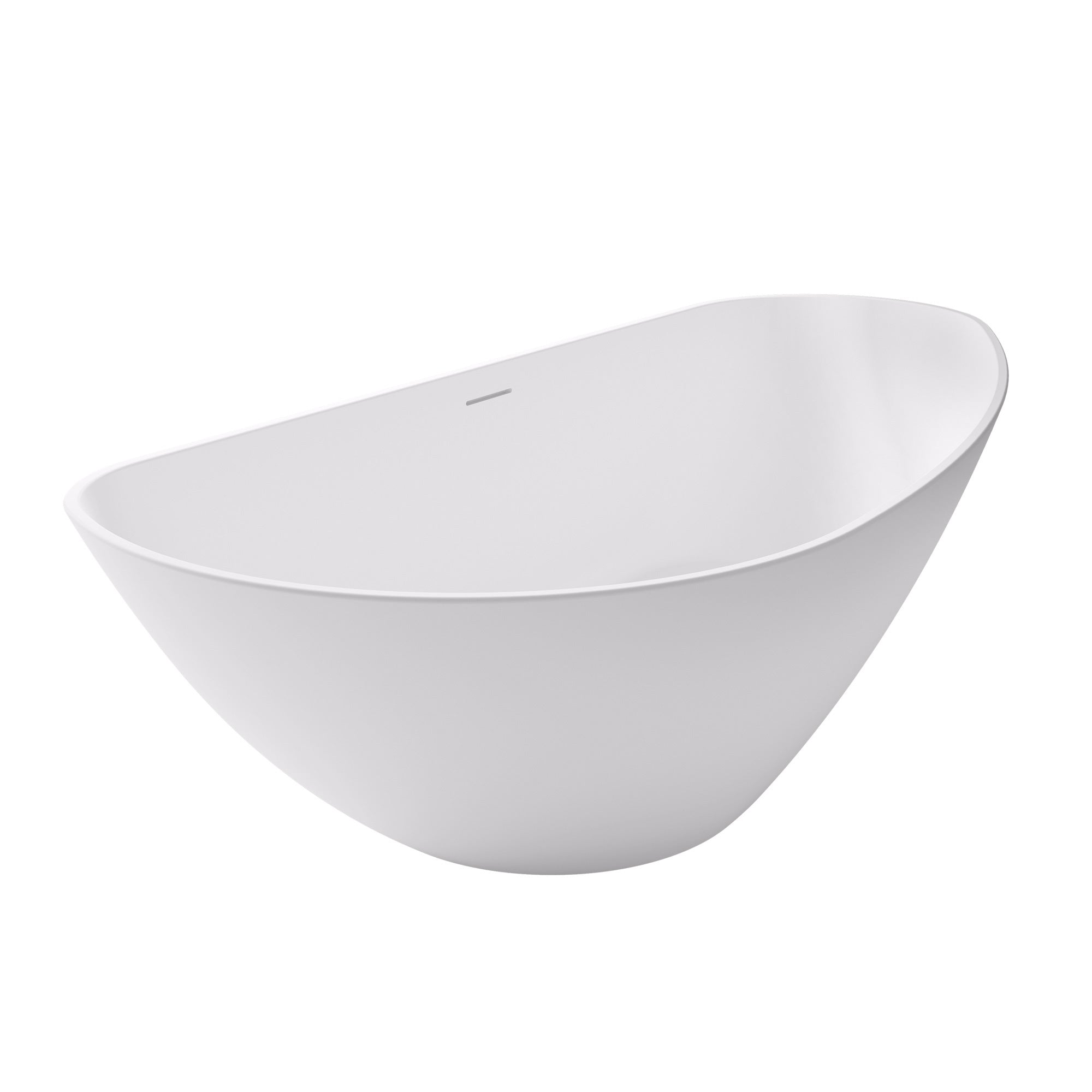 Riho Granada vrijstaand bad 170x80cm rechts Solid Surface mat wit