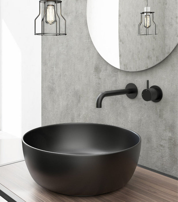 Hotbath Cobber X CX105EXT25 afbouwdeel voor inbouw wastafelkraan - uitloop 25cm - Verouderd Messing