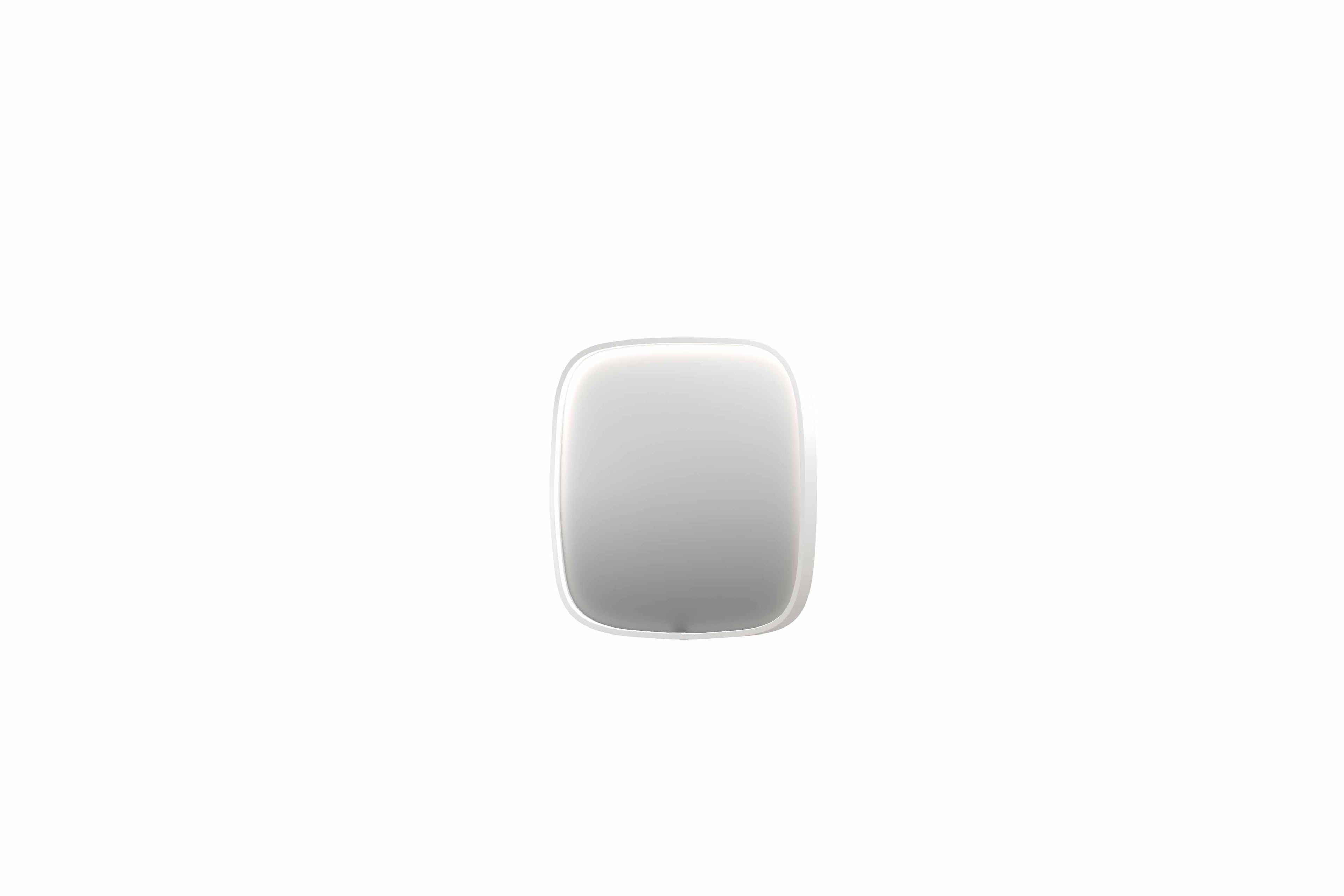 Ink SP31 spiegel contour in kader 40x40cm directe LED - mat wit