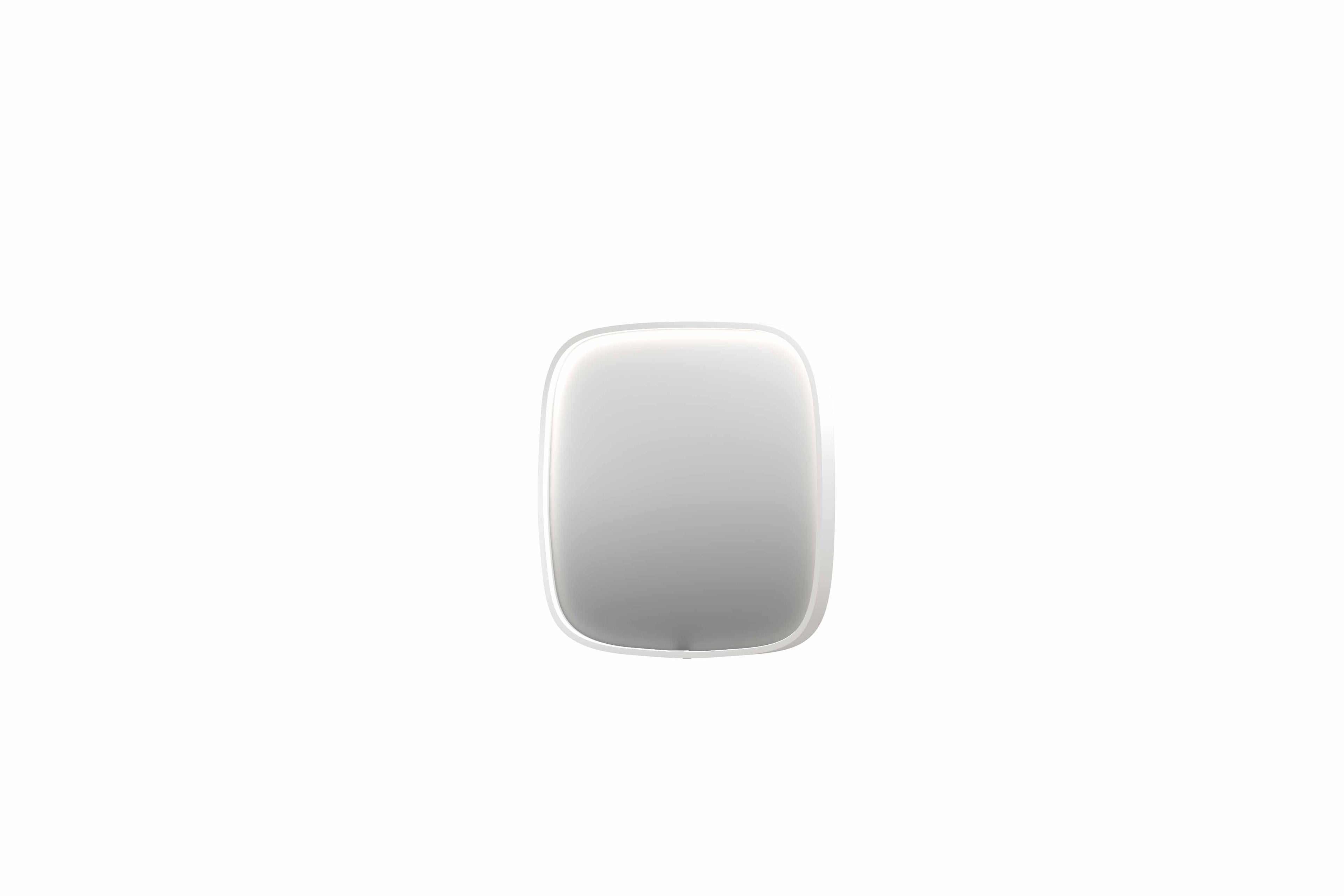 Ink SP31 spiegel contour in kader 60x60cm directe LED - mat wit