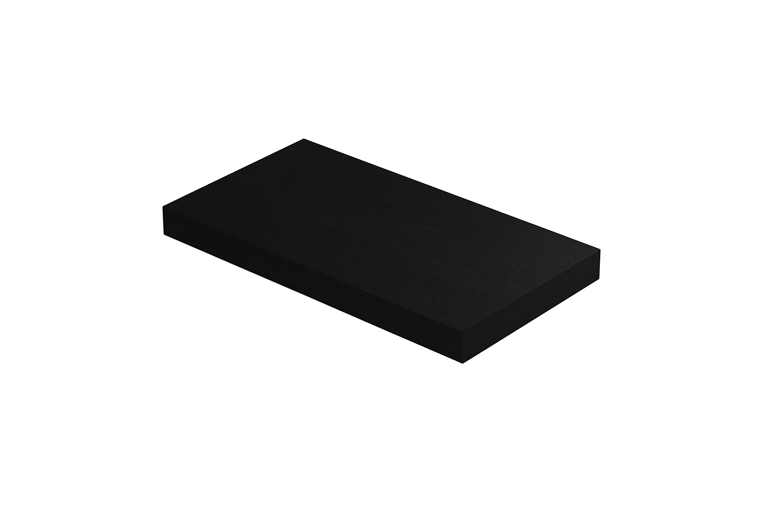 Ink Play 1 fontein planchet 40x22cm - fineer matt intens black