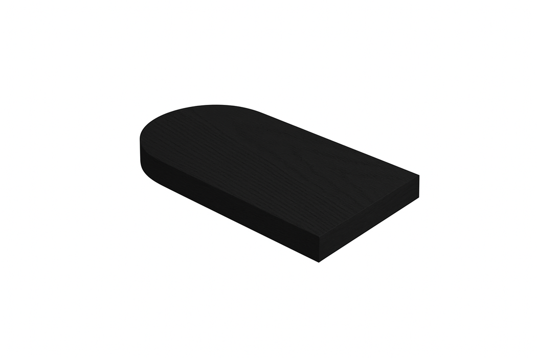 Ink Play 2 fontein planchet 40x22cm - finere matt intens black
