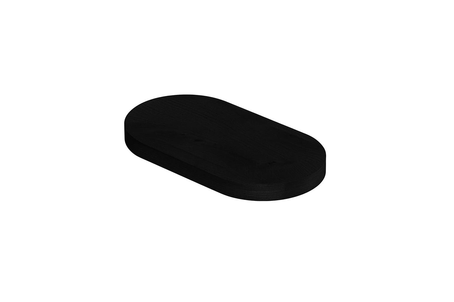 Ink Play 3 fontein planchet 40x22cm - fineer matt intens black