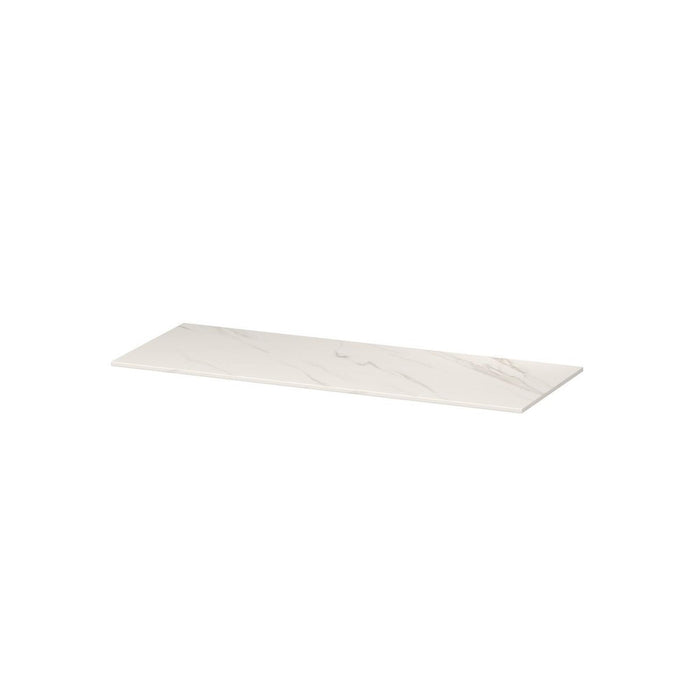 Ink Afdekplaat van keramische slab zonder uitsparing - Calacatta mat - 60-180x45x1cm