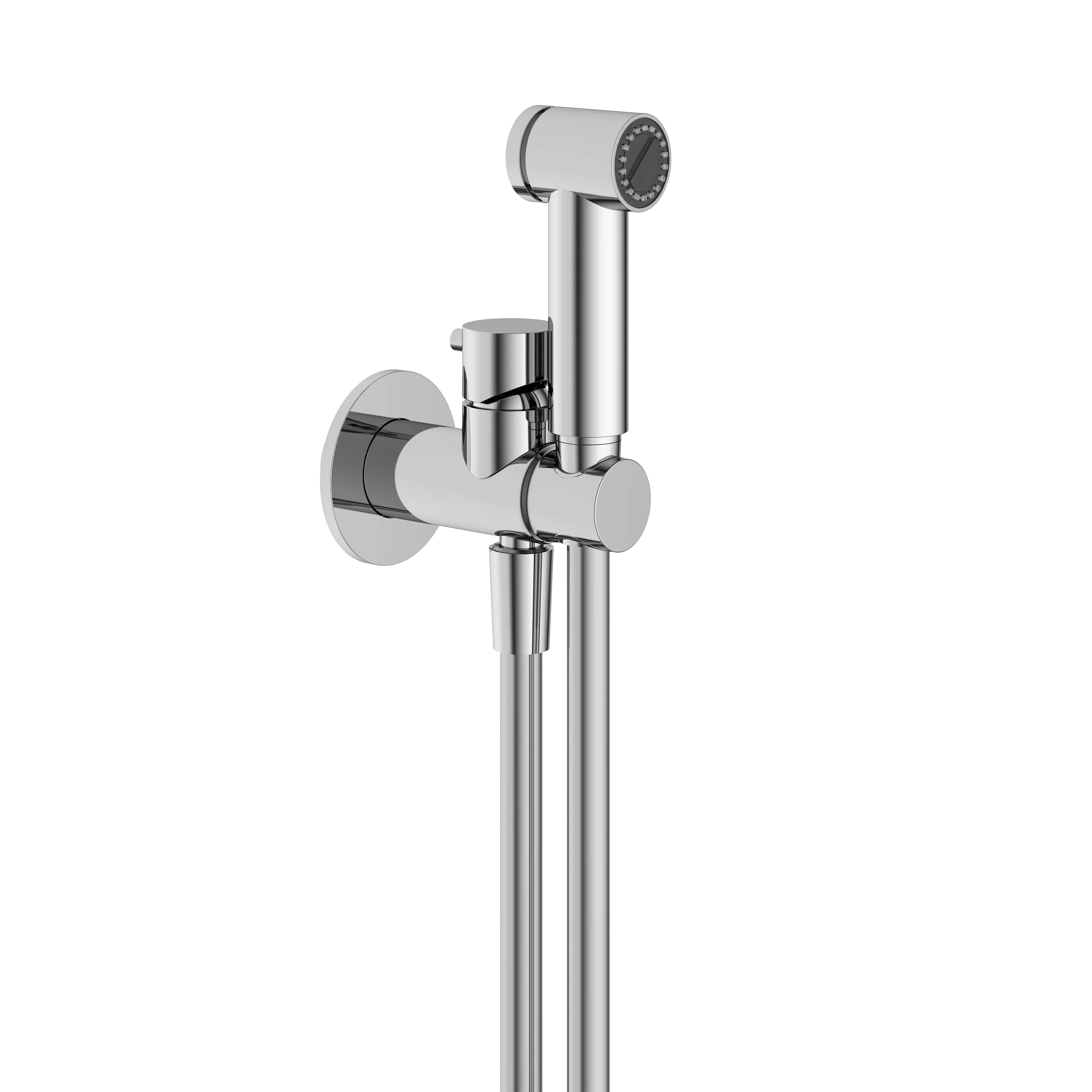 Hotbath Cobber KHDS3EXT afbouwdeel voor knijphanddoucheset - Chroom