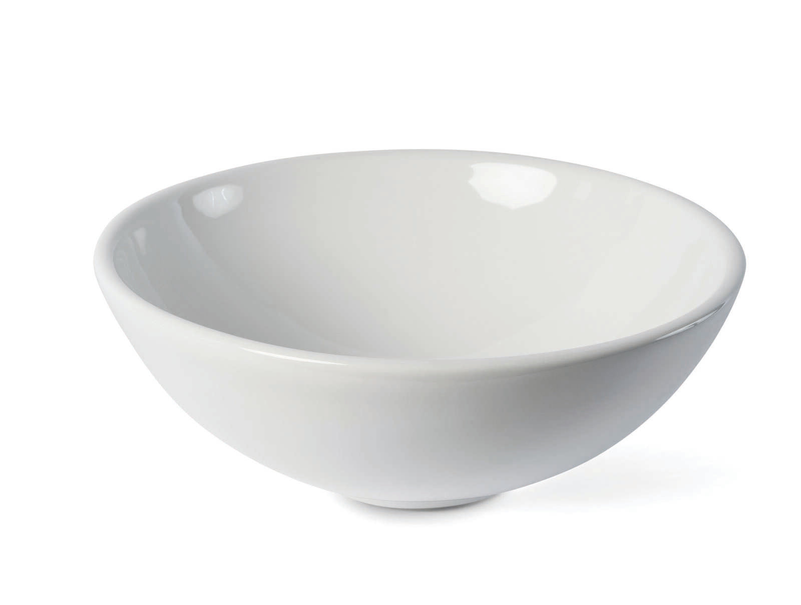 Luca Sanitair opzetwastafel venere rond 41x41x16h keramiek - wit glans - LUCE1608