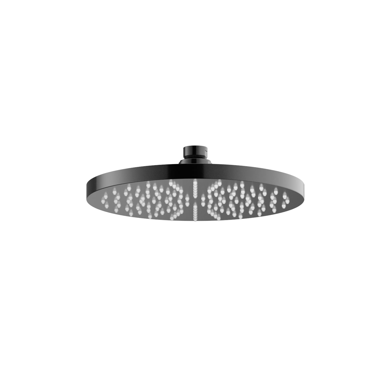 Hotbath M100 hoofddouche 20cm - Gepolijst Zwart PVD