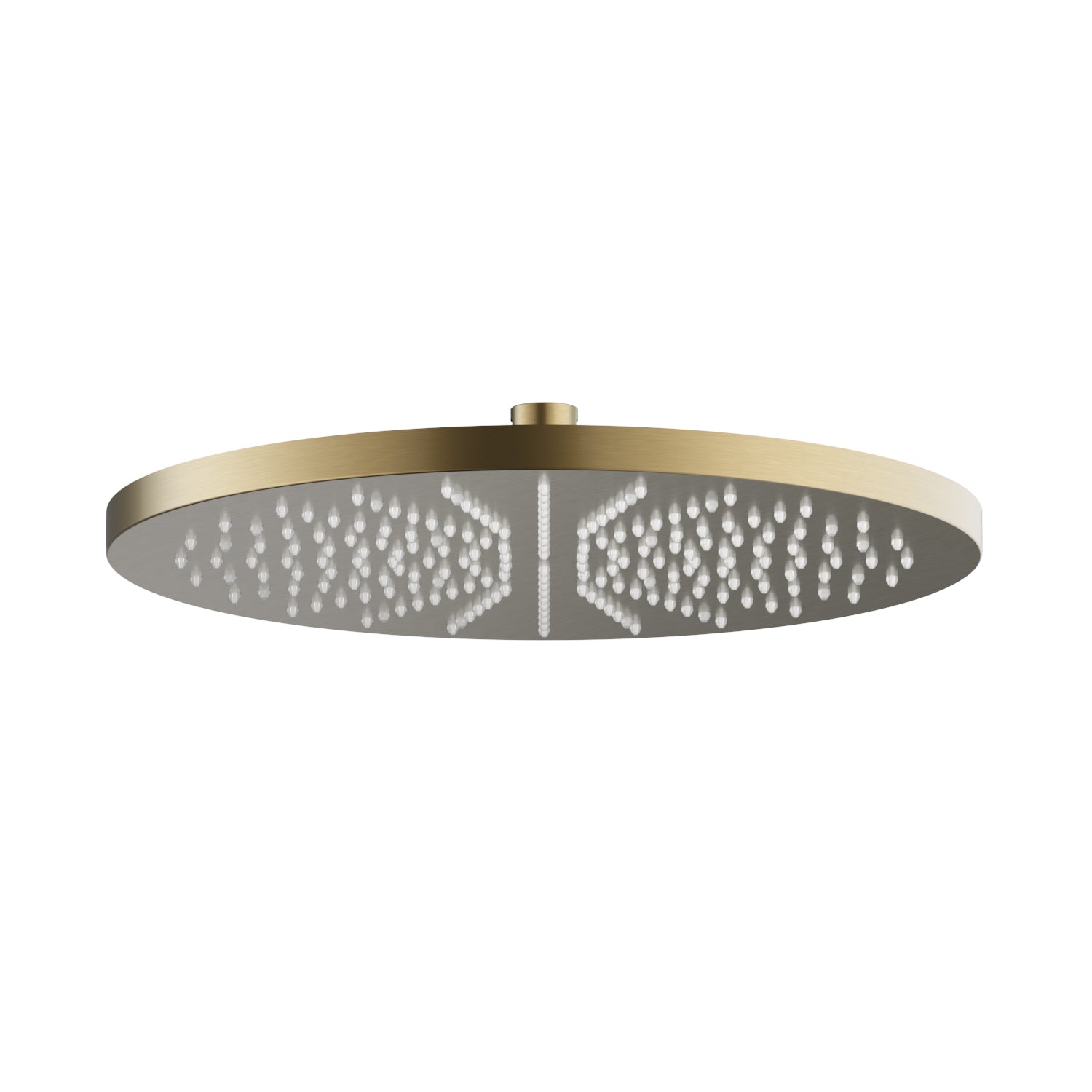 Hotbath M106 hoofddouche 30cm - Geborsteld Messing PVD
