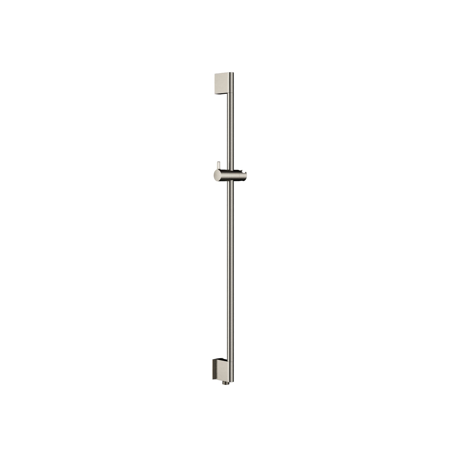 Hotbath Mate M305 glijstang 90cm ABS kunststof met geïntegreerde uitlaat - Geborsteld Nikkel