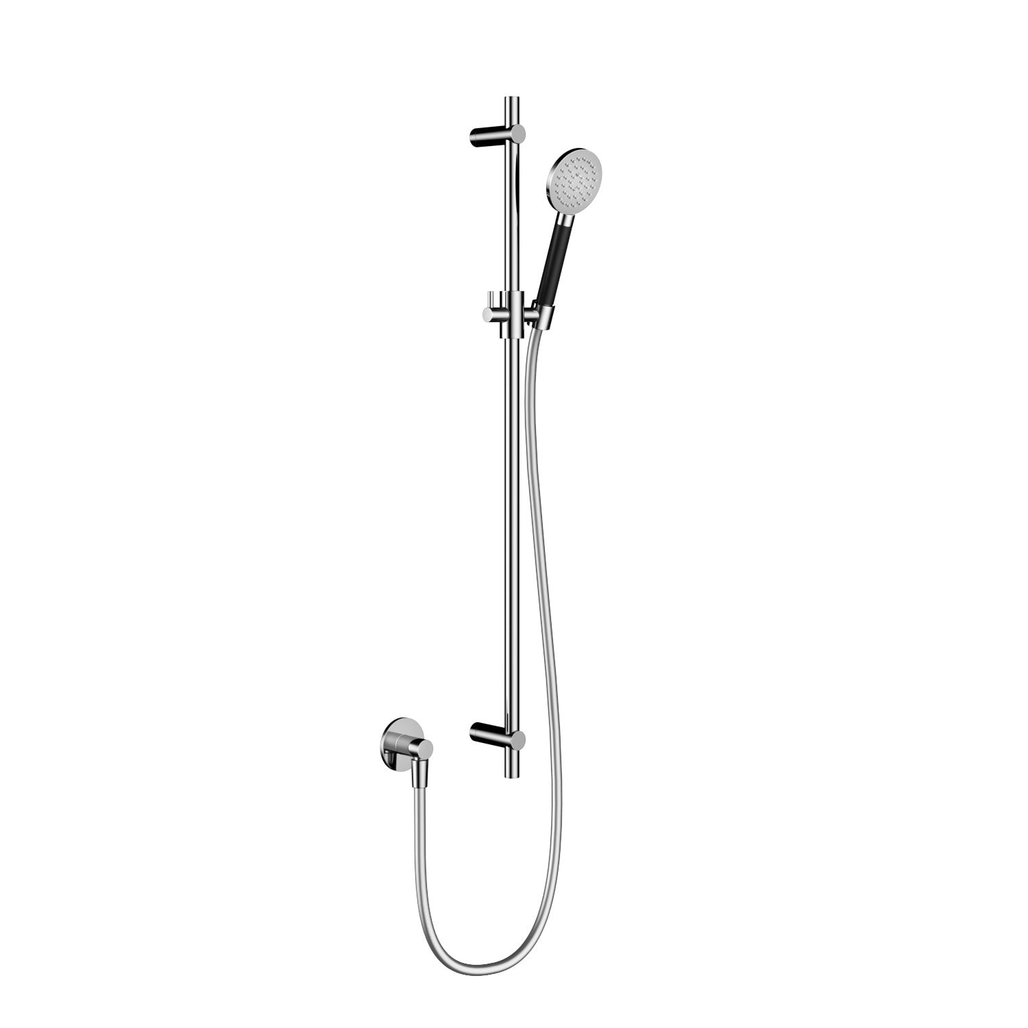 Hotbath Cobber M308 glijstangset 90cm ronde handdouche - Verouderd Messing