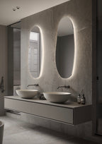 Martens Design Amsterdam spiegel 50x100cm - LED verlichting rondom - AM1000