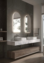 Martens Design Bangkok spiegel 45x90cm - LED verlichting rondom - BAN450