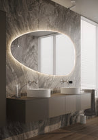 Martens Design Joling spiegel 140x70cm - LED verlichting rondom - JOL1400