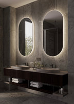 Martens Design Ovaal spiegel 45x90cm - LED verlichting rondom - OV450