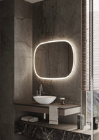 Martens Design Parijs spiegel 80x80cm - LED verlichting rondom - PAR800