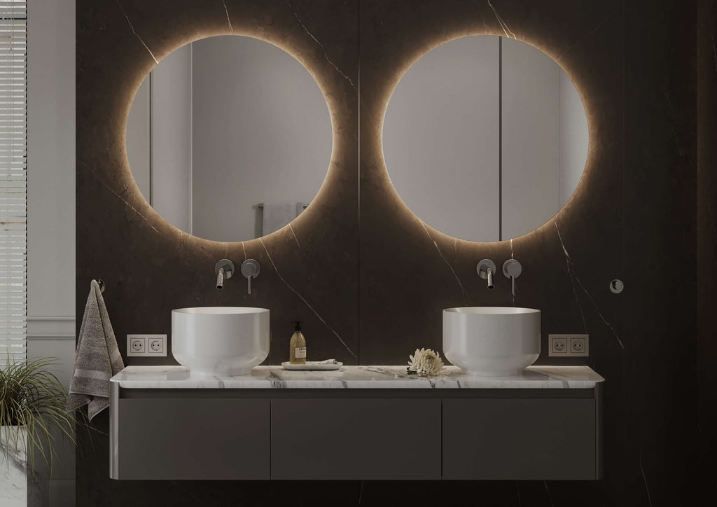 Martens Design Rotondo spiegel 120cm - LED verlichting rondom - RT1200