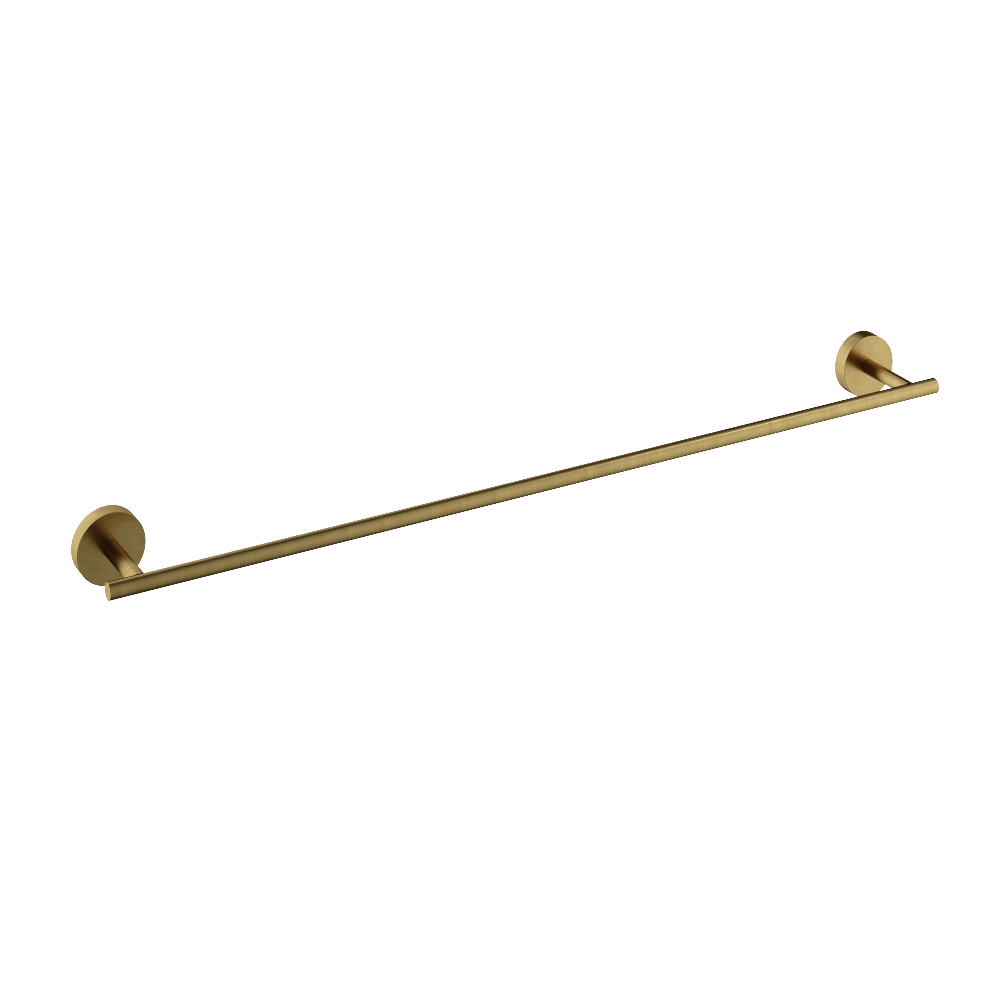 Hotbath Archie ARA07 Handdoekstang 64 cm - Geborsteld Messing PVD