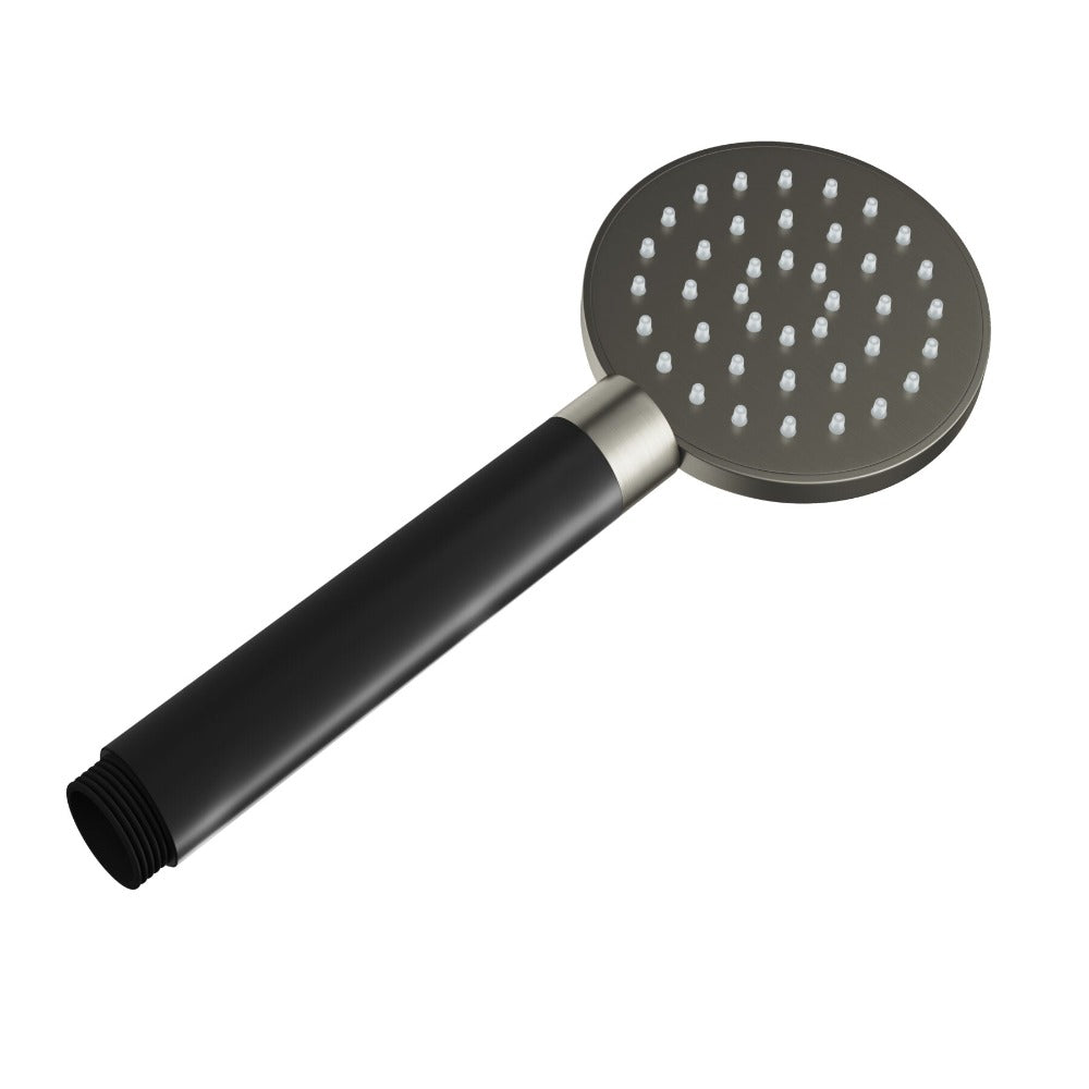 Hotbath Cobber M355 handdouche rond - Geborsteld Nikkel