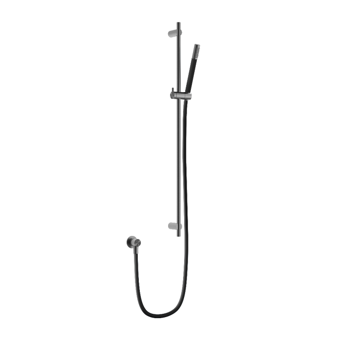 Hotbath Archie AR317 glijstang 90cm met handdouche en doucheslang  RVS 316 - Geborsteld Gunmetal PVD