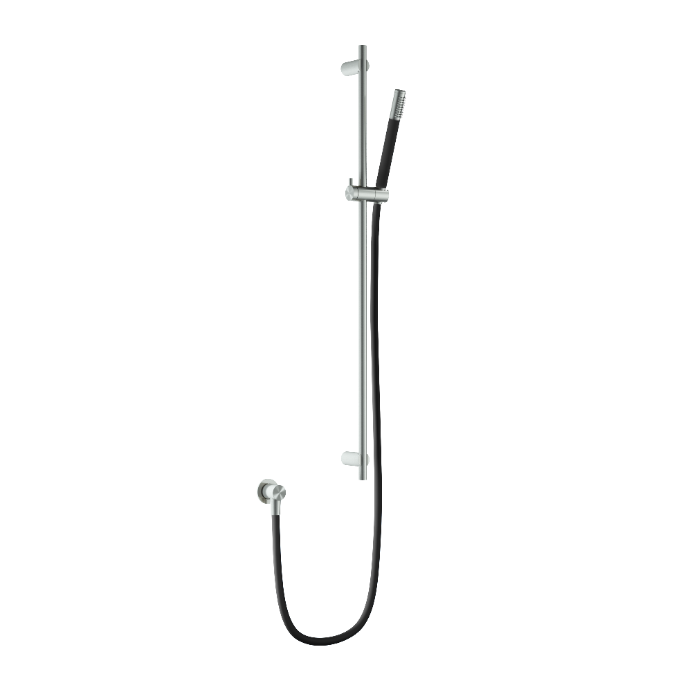 Hotbath Archie AR318 glijstang 90cm met handdouche en doucheslang  RVS 316 - RVS