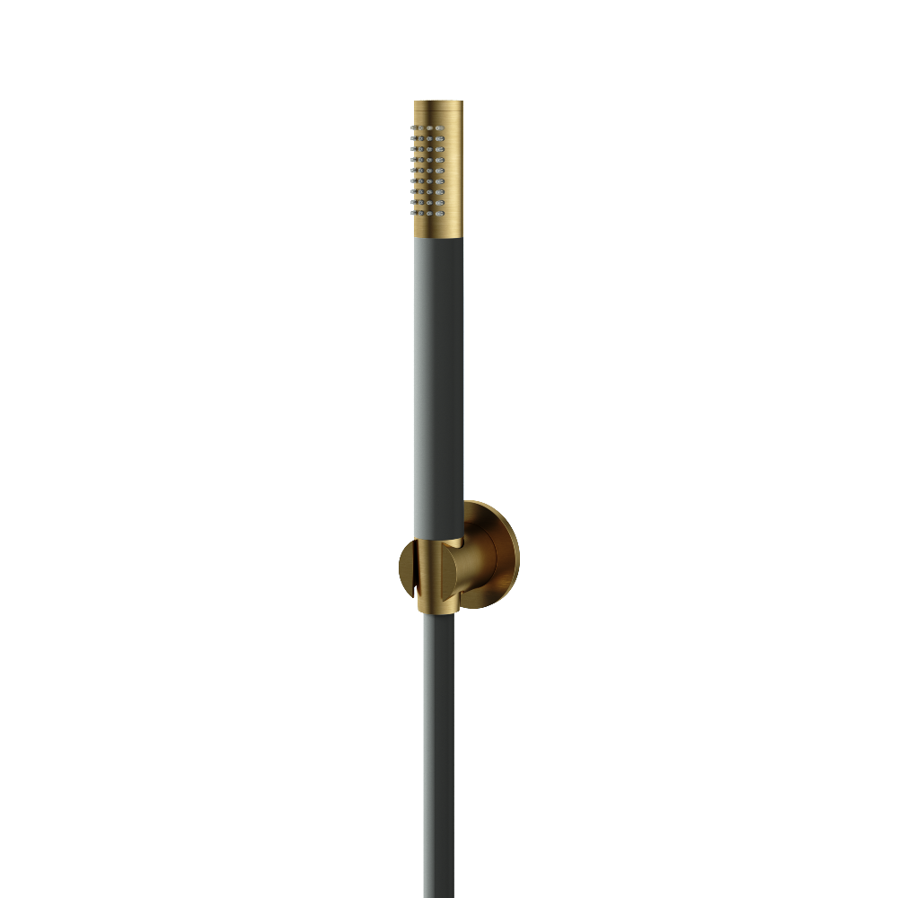 Hotbath Archie AR433 handdouche set - Geborsteld Messing PVD