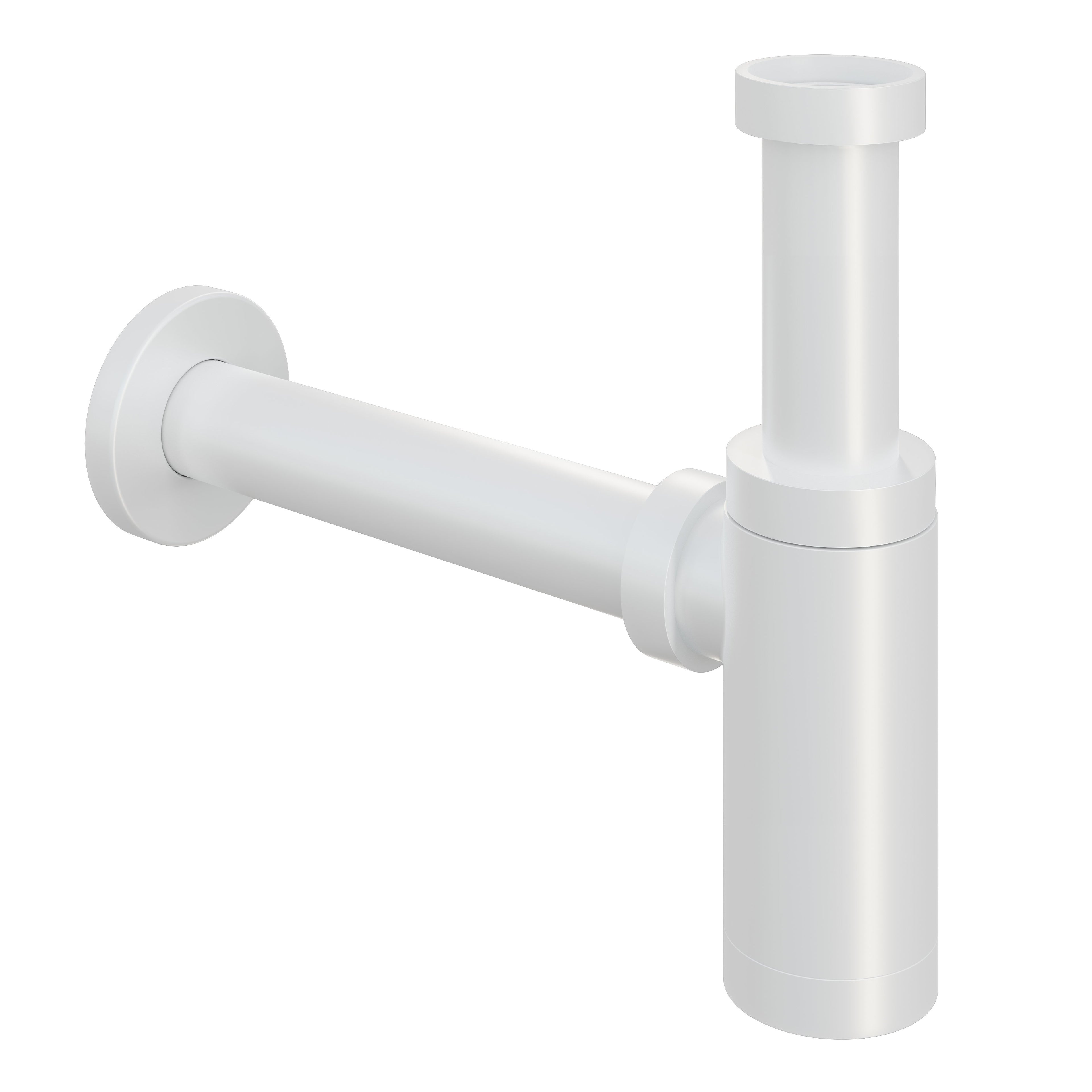 Hotbath Cobber P035 wastafelsifon - Mat Wit