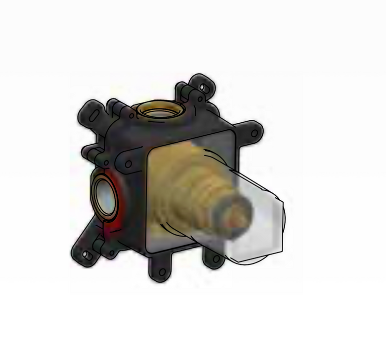 Hotbath HBCB7001V inbouwdeel verticaal