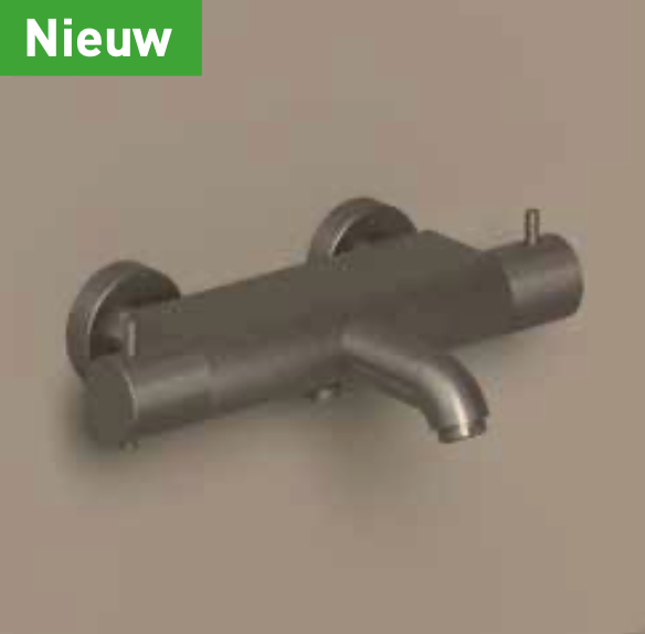 IVY Bond opbouw badthermostaat - geborsteld metal black PVD