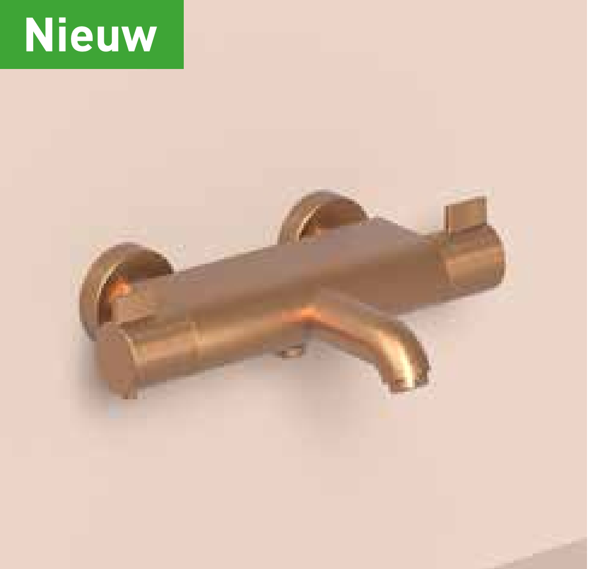 IVY Pact opbouw badthermostaat - mat zwart PED