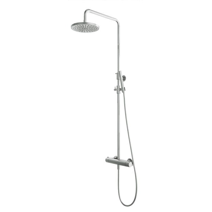 Hotbath Cobber SDS9 thermostatische stortdoucheset - staafhanddouche - 25cm hoofddouche - Chroom