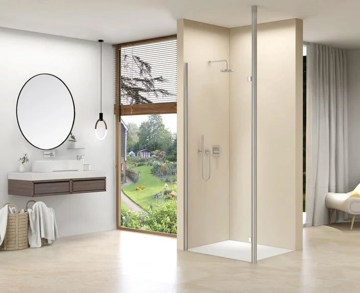 Van Rijn inloopdouche 103,8cm met RVS staander - ST01100INL